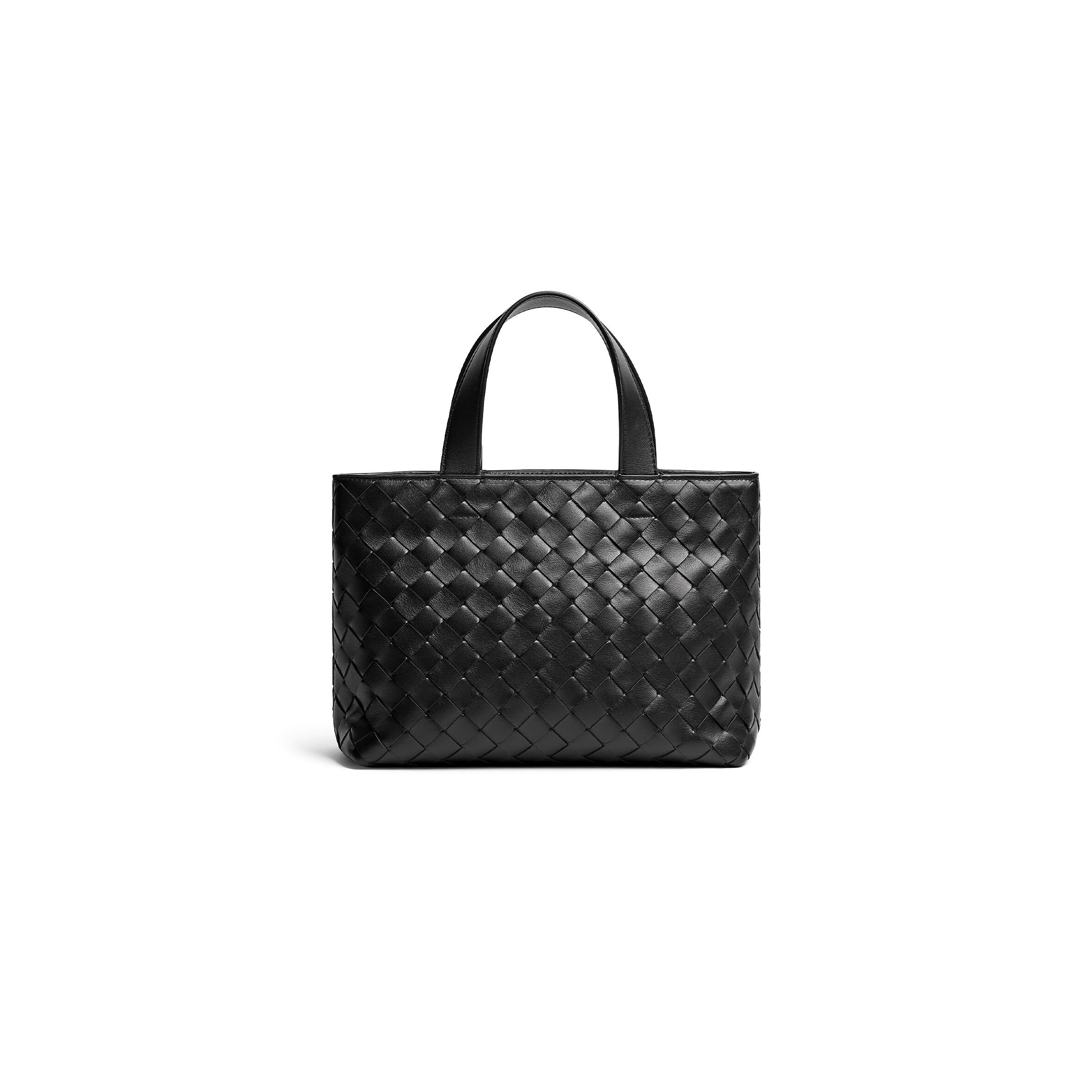 BOTTEGA VENETA MINI INTRECCIATO ZIPPED TOTE 855504V2HL11089 (27*18*10cm)